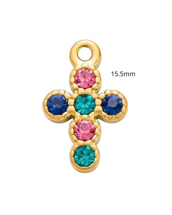 Mini Croix Multicouleur