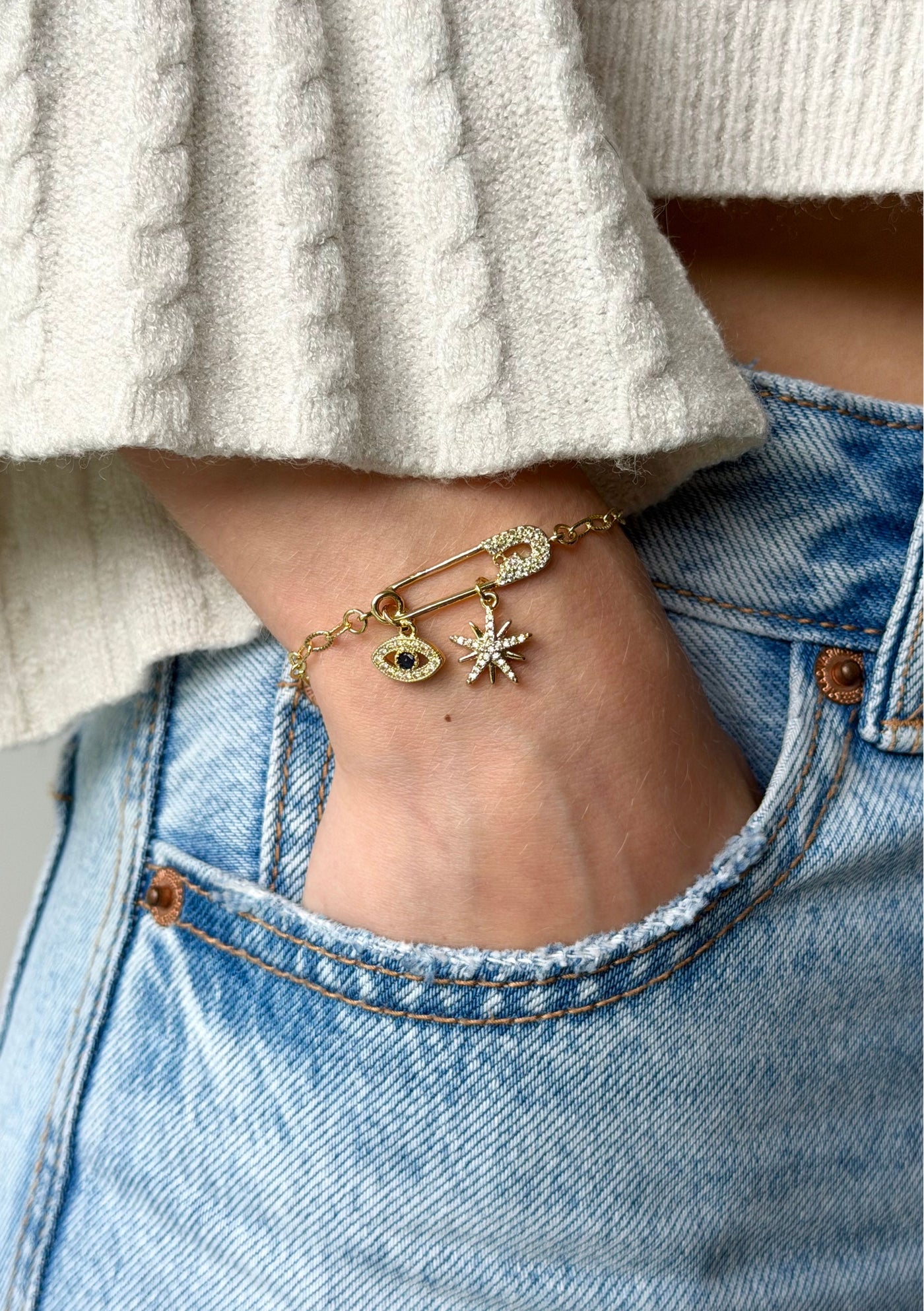 Bracelet épingle