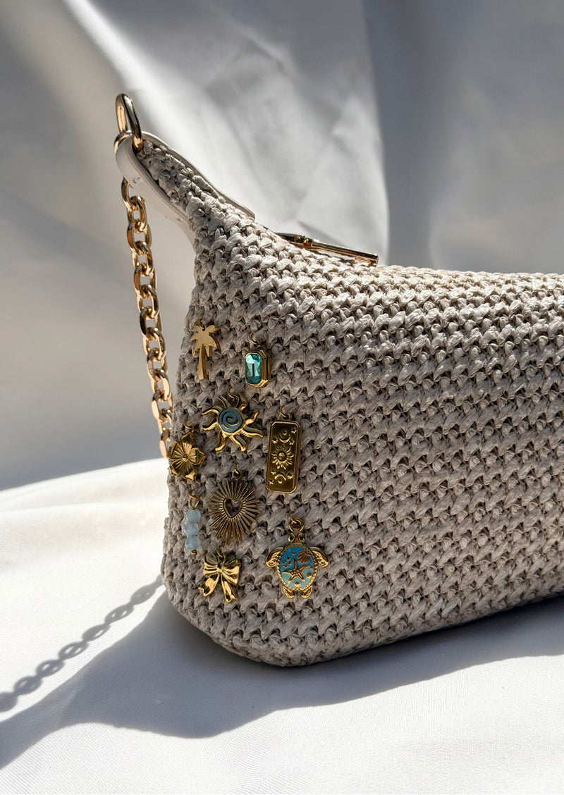 Sac bandoulière beige