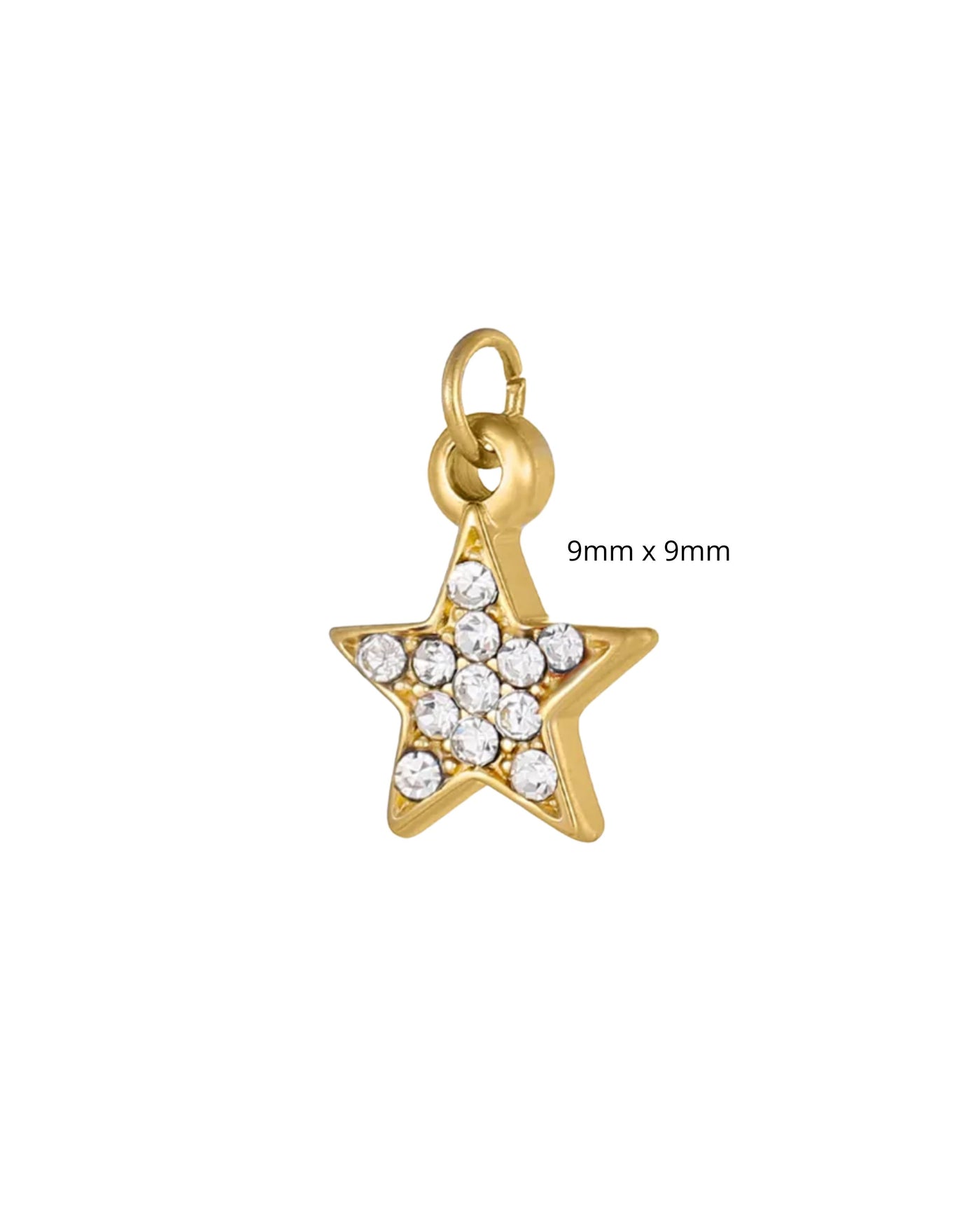 Mini Etoile Strass avec mousqueton