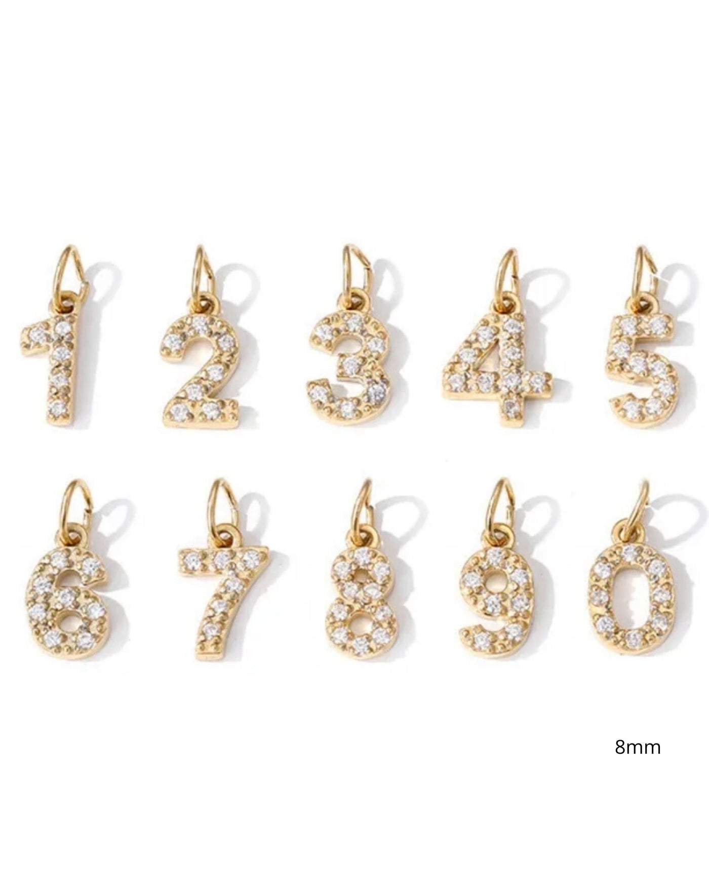 Chiffres à Strass