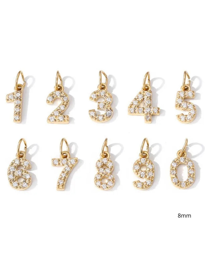Chiffres à Strass