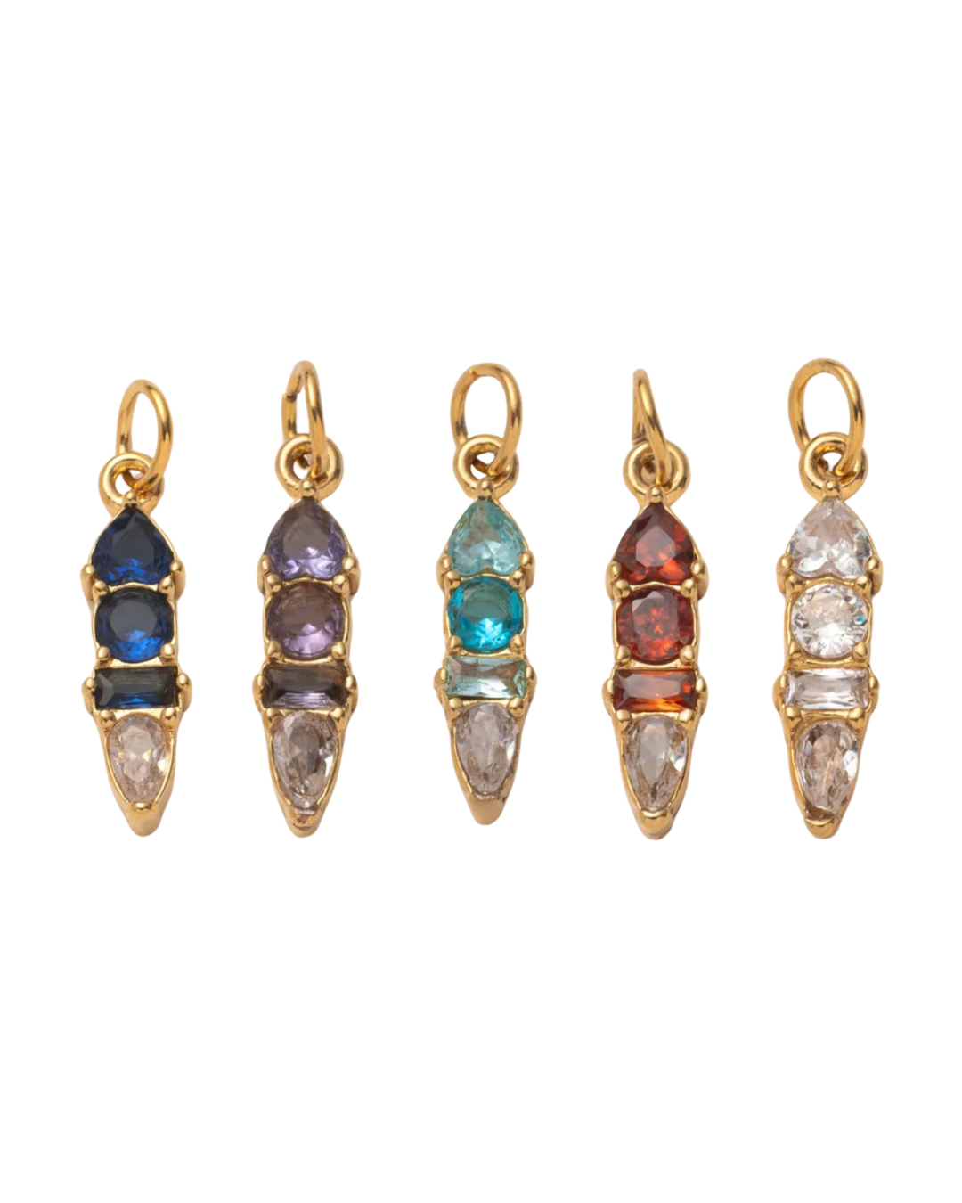 Pendentifs 3 pierres