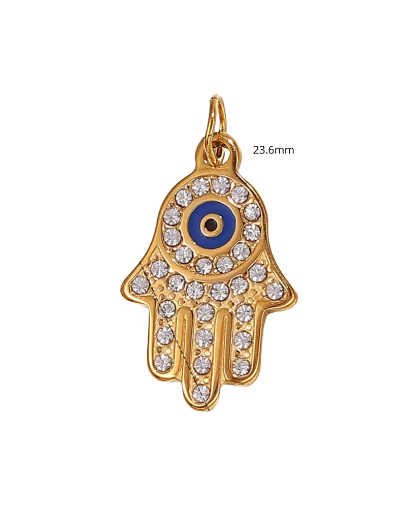 Main de Fatma à strass