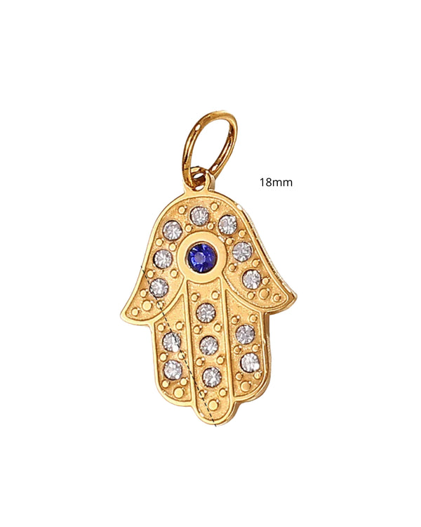 Main de Fatma à strass 2