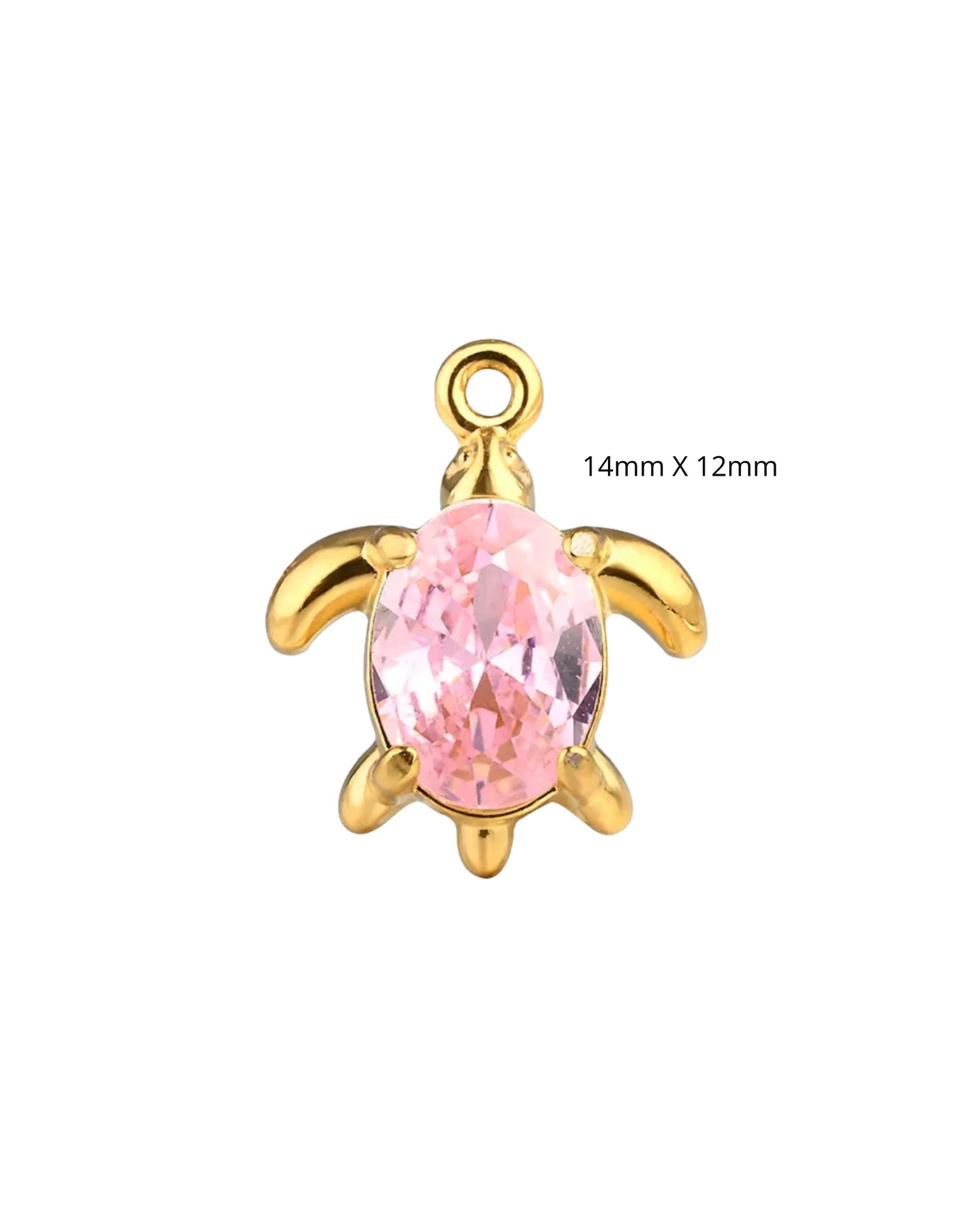 Tortue diamant avec mousqueton