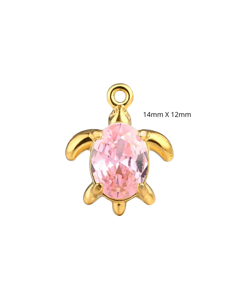 Tortue diamant avec mousqueton
