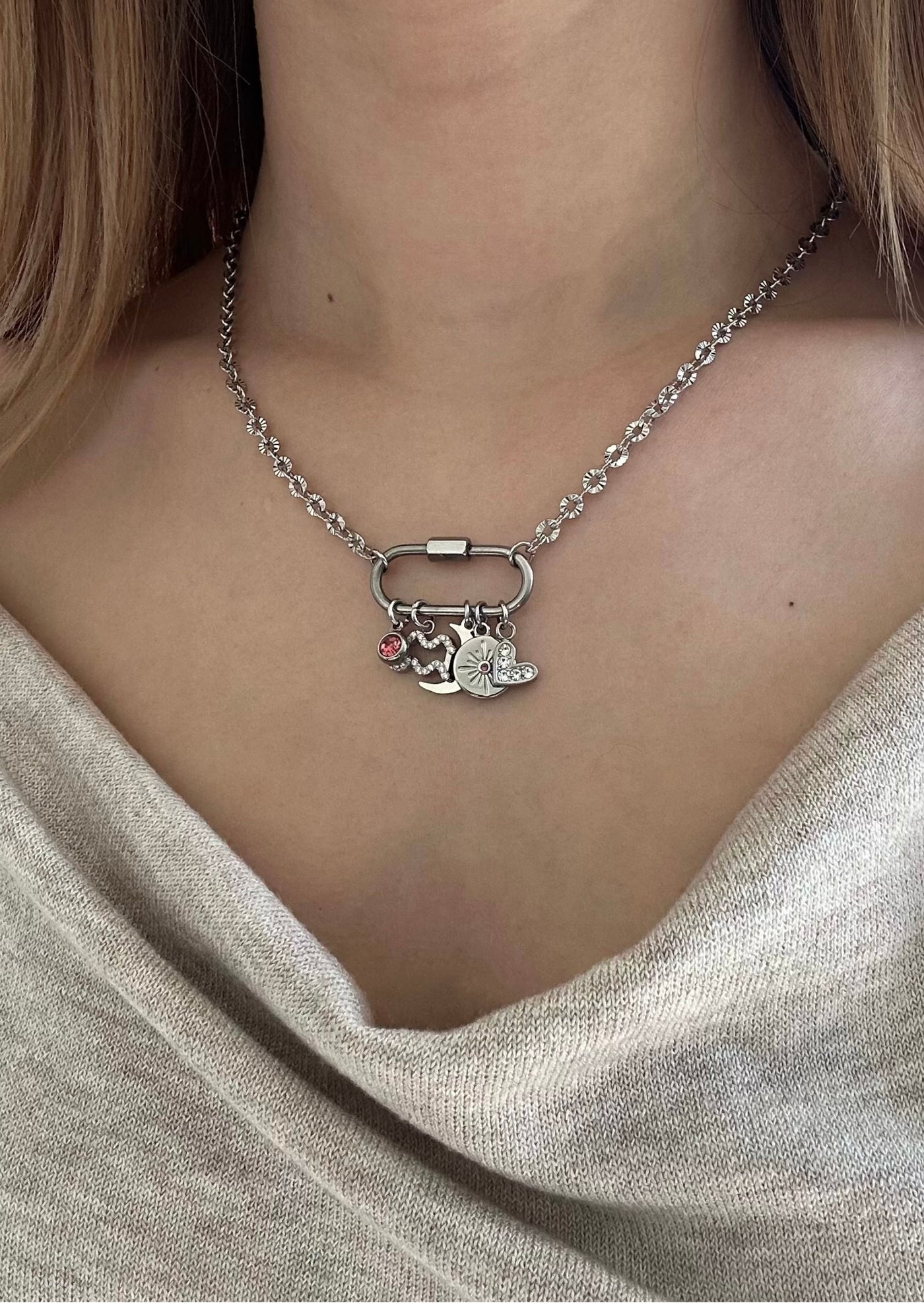 Collier mousqueton