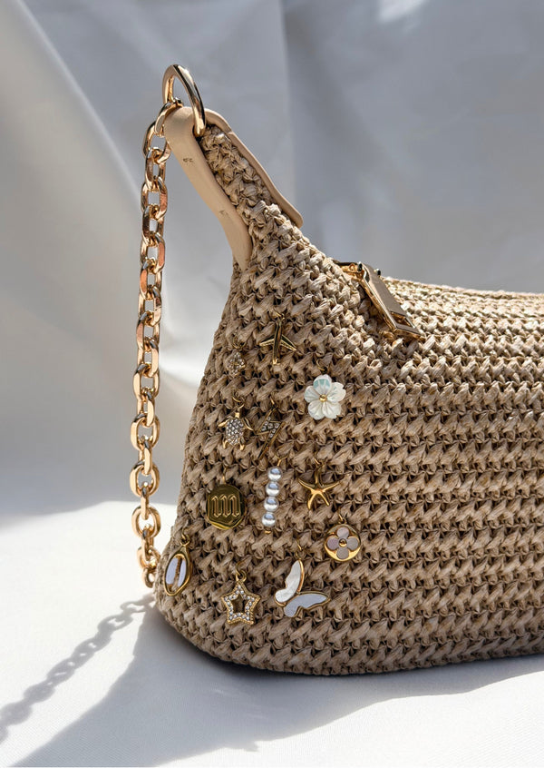 Sac bandoulière sable