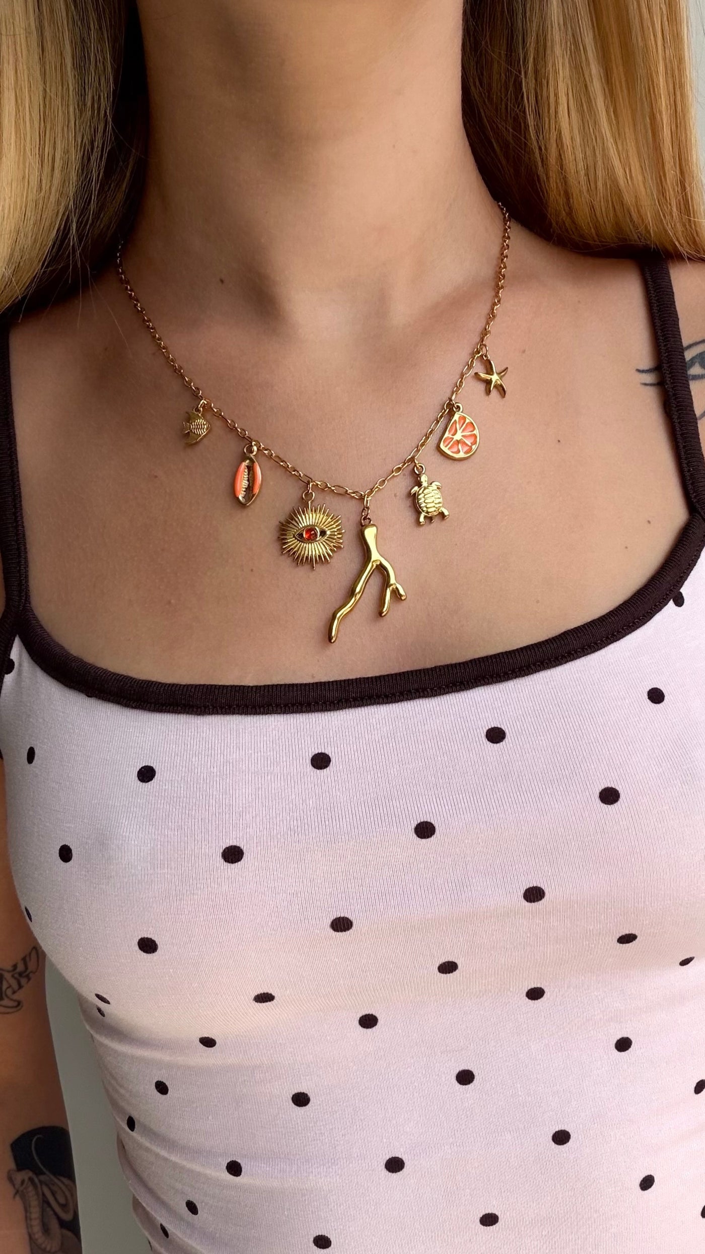 Collier à charms