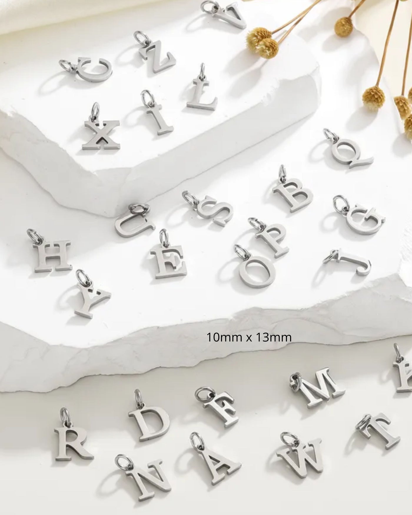 Lettres avec mousqueton