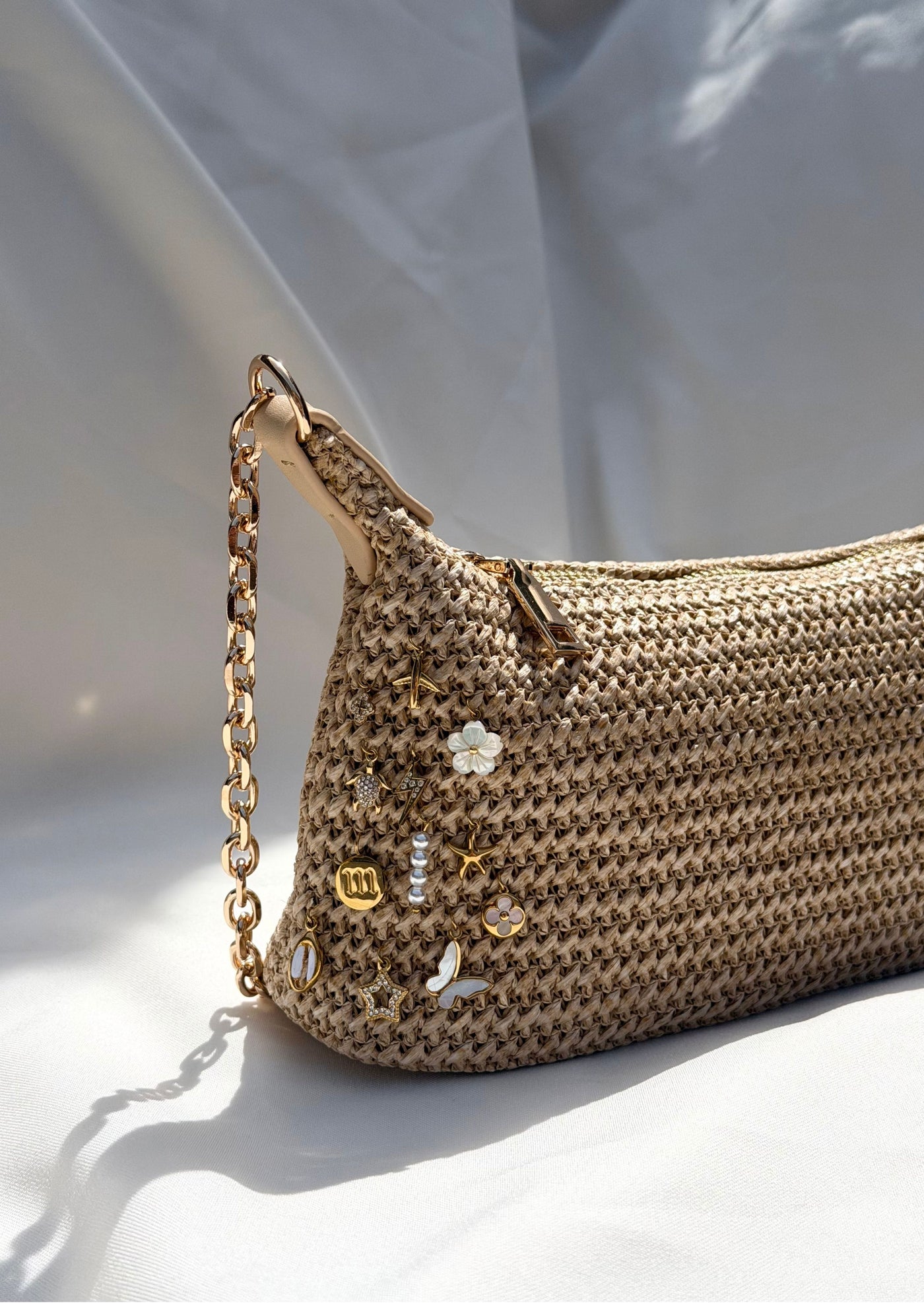 Sac bandoulière sable