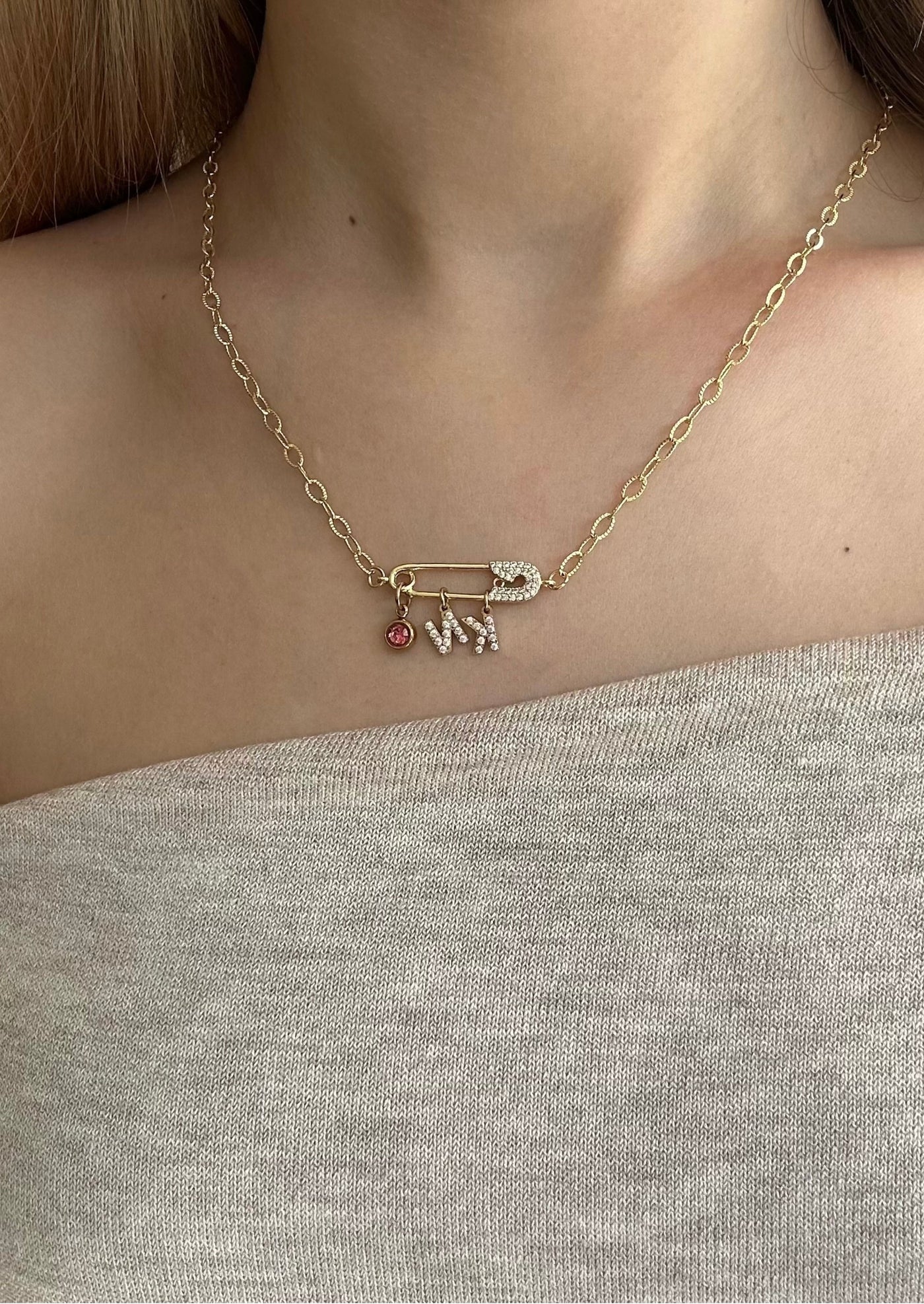 Collier épingle