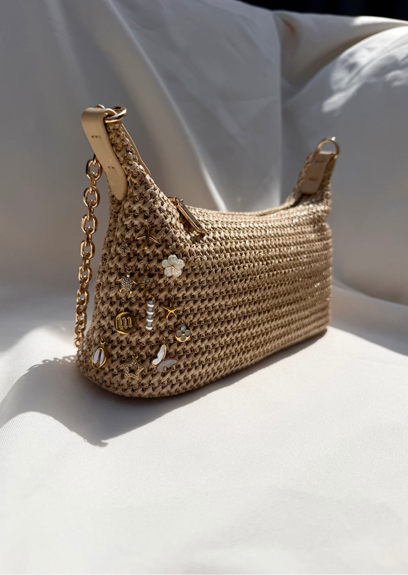 Sac bandoulière sable