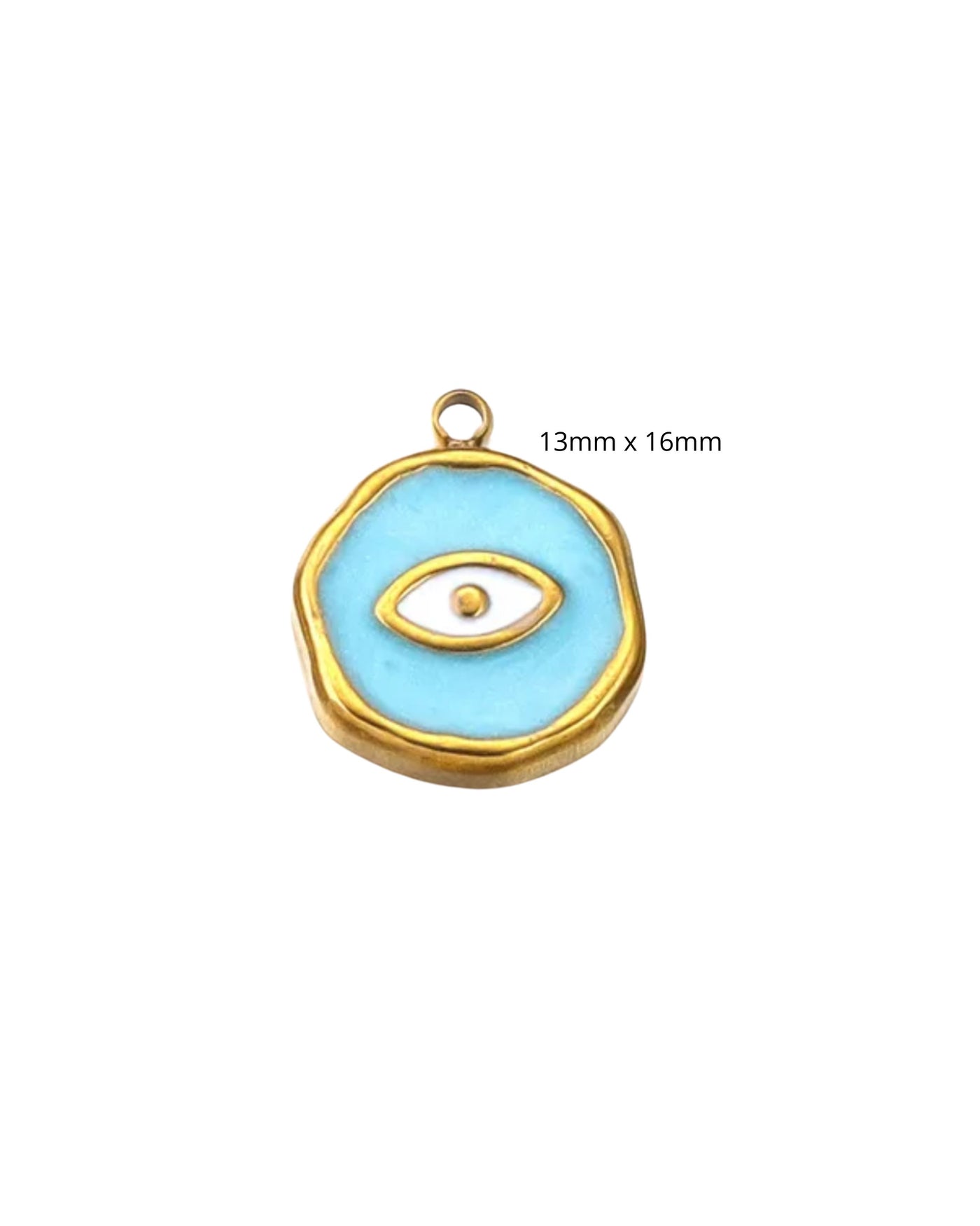 Médaillon Oeil Epoxy