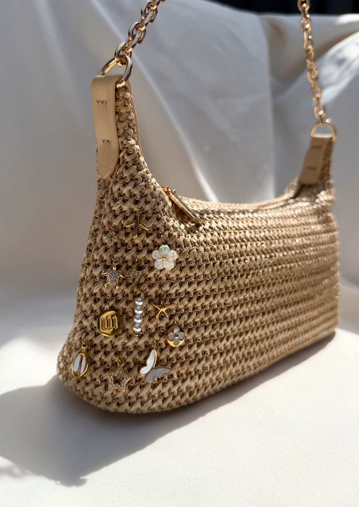 Sac bandoulière sable