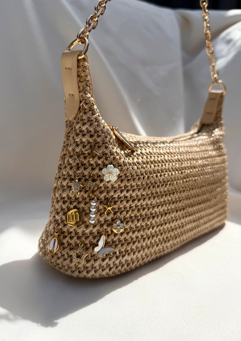 Sac bandoulière sable