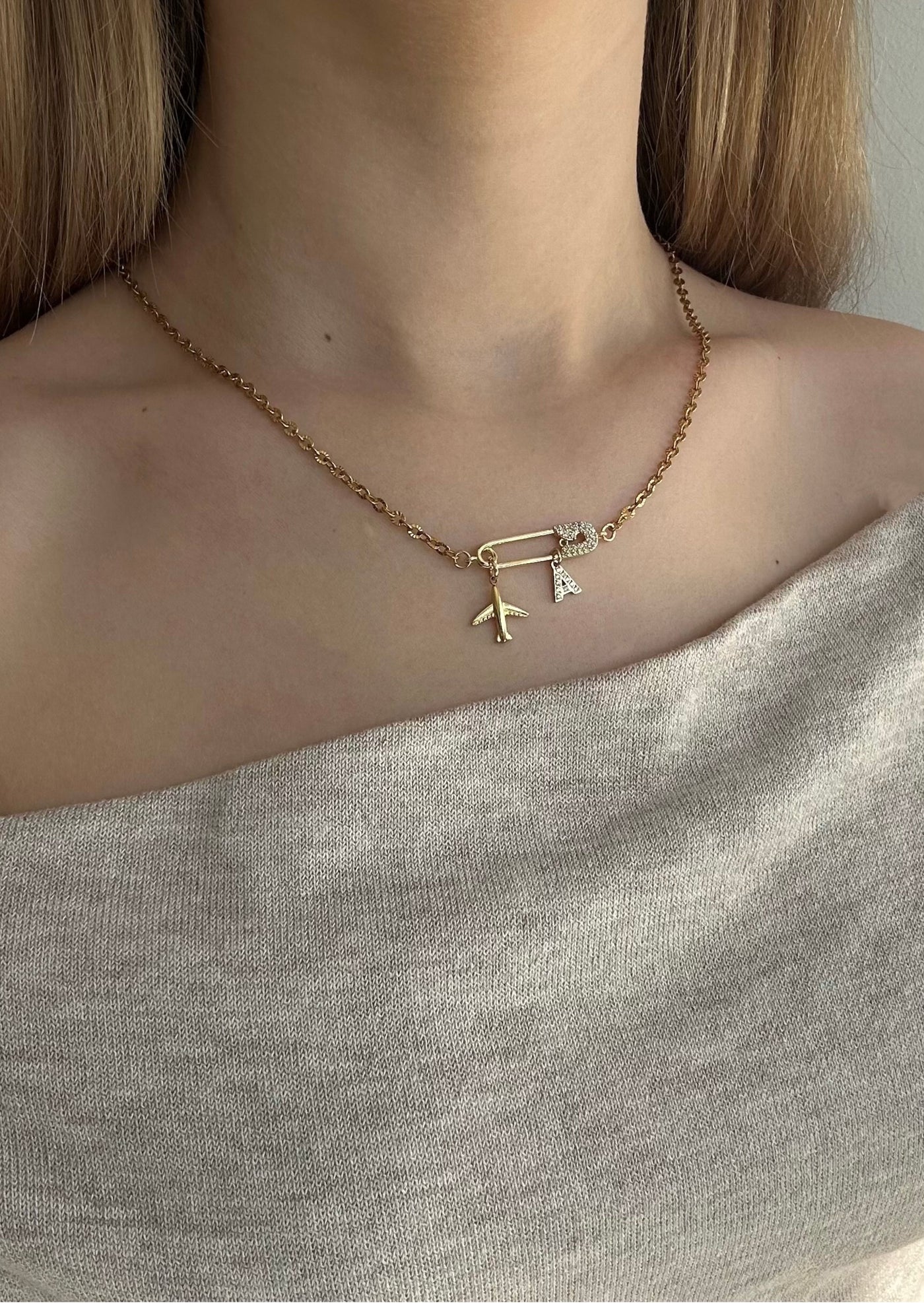 Collier épingle