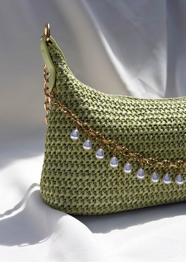 Sac bandoulière vert