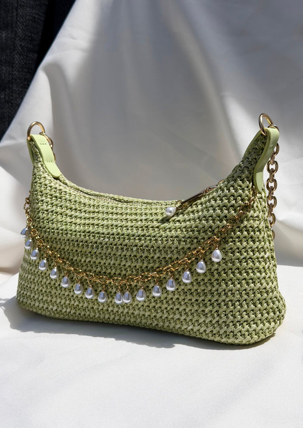 Sac bandoulière vert