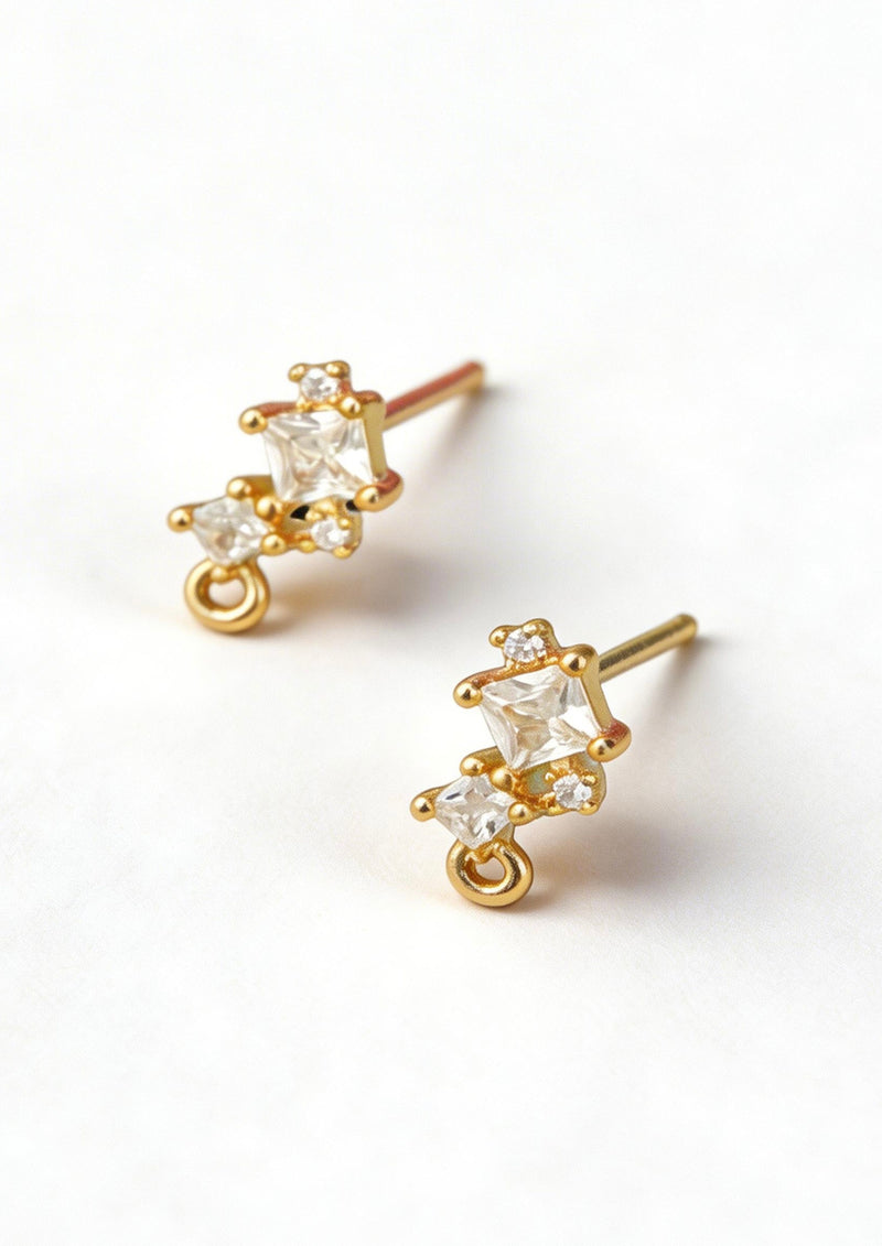 Clou double strass