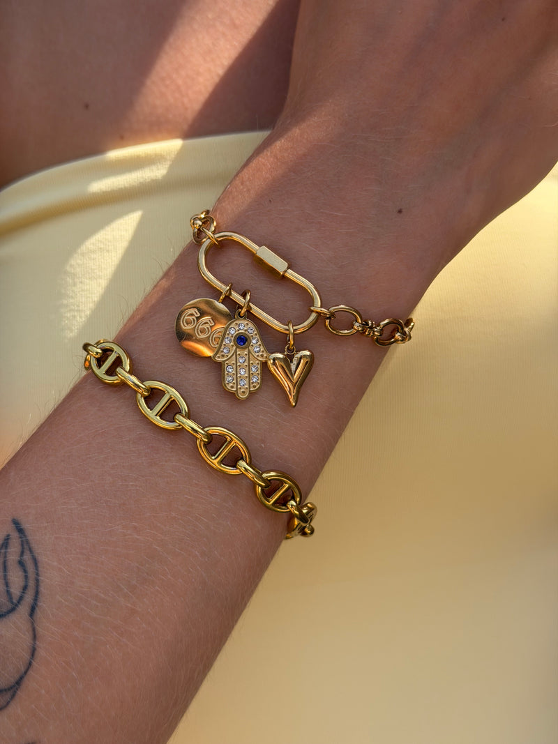 Bracelet mousqueton