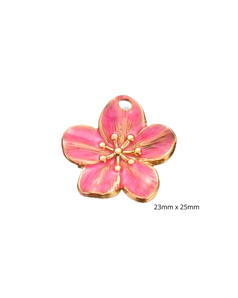 Hibiscus Coloré avec mousqueton