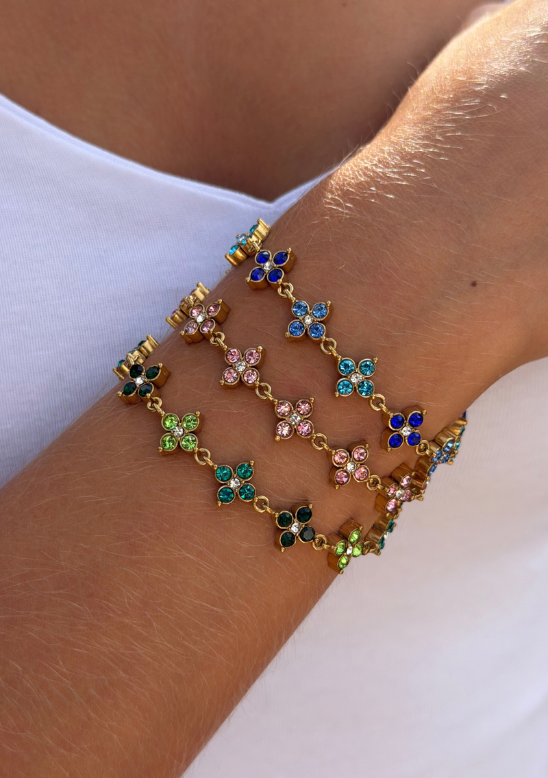 Bracelet Diamant Fleuris