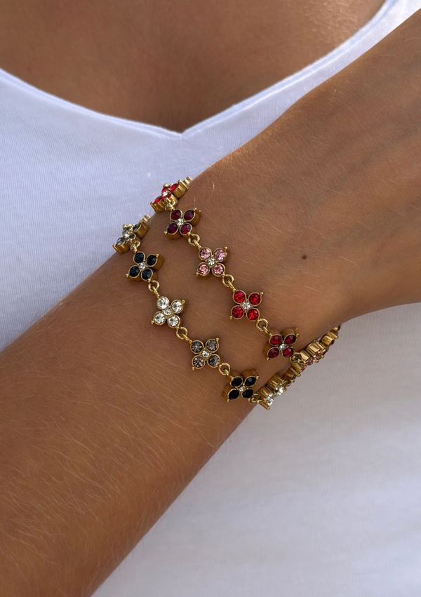 Bracelet Diamant Fleuris