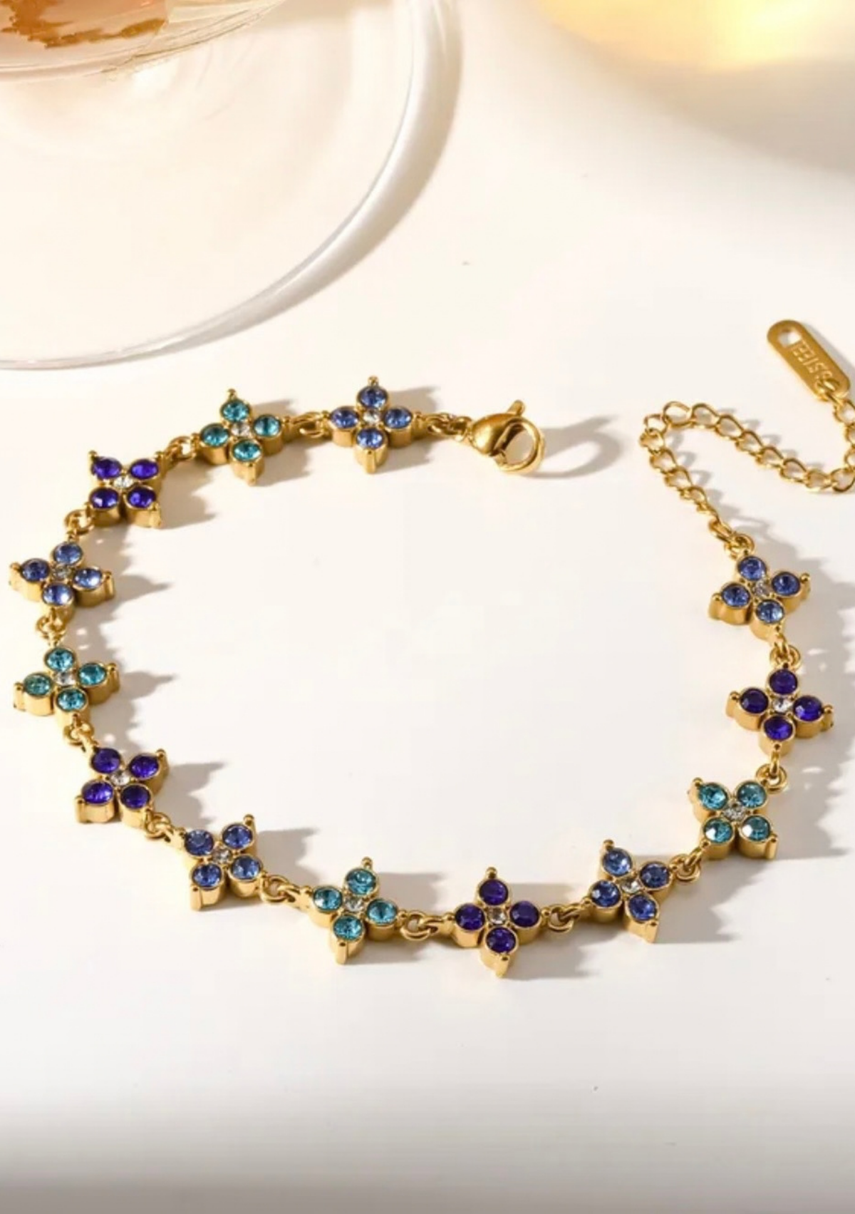 Bracelet Diamant Fleuris