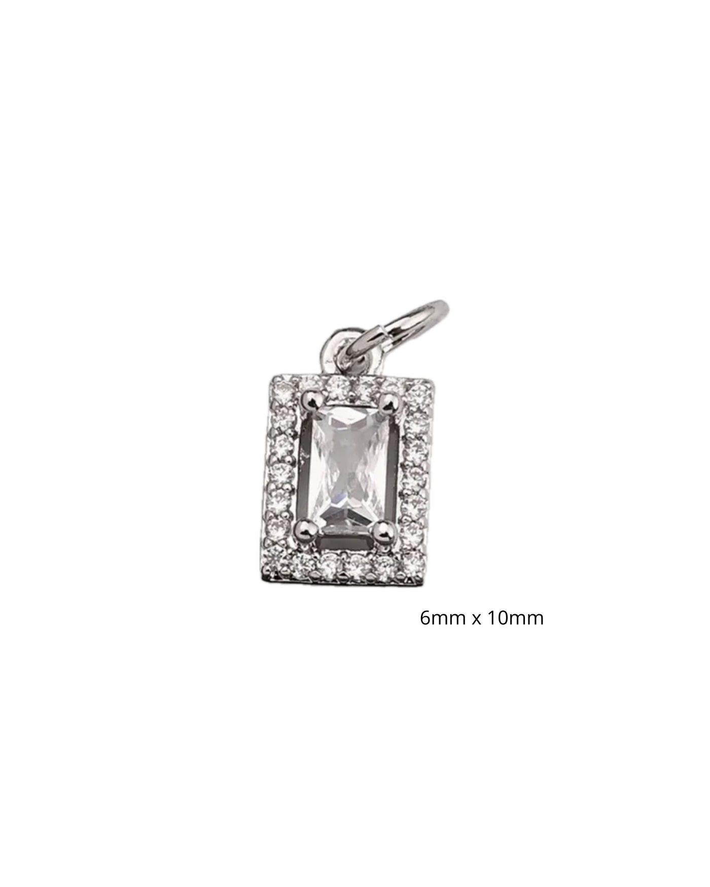 Mini Rectangle Strass