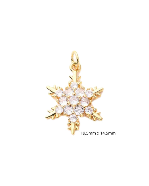 Moyen Flocon Strass